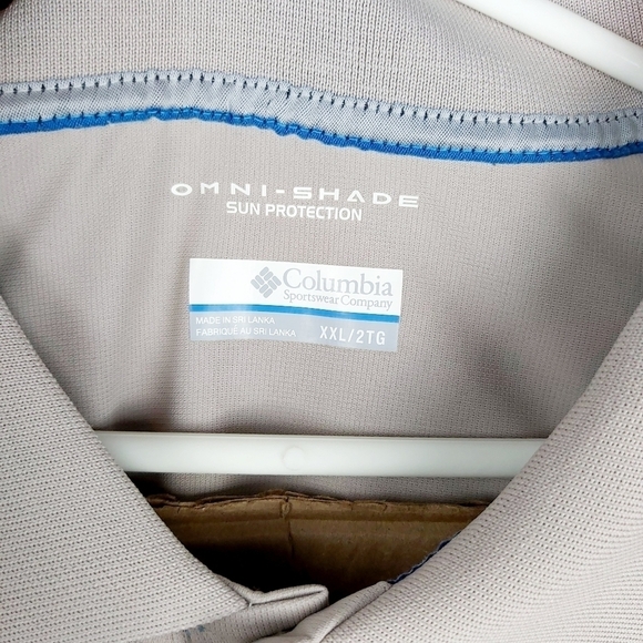 𝅺🍄3/50$🍄 Columbia outdoor sports golf tennis polo size XXL - Picture 7 of 8